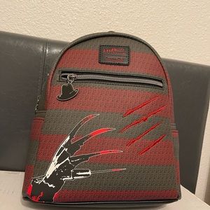 loungefly nightmare on elm street freddy backpack